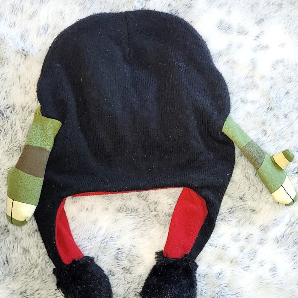 Flipeez TMNT Raphael Beanie Toque OS - Picture 2 of 3